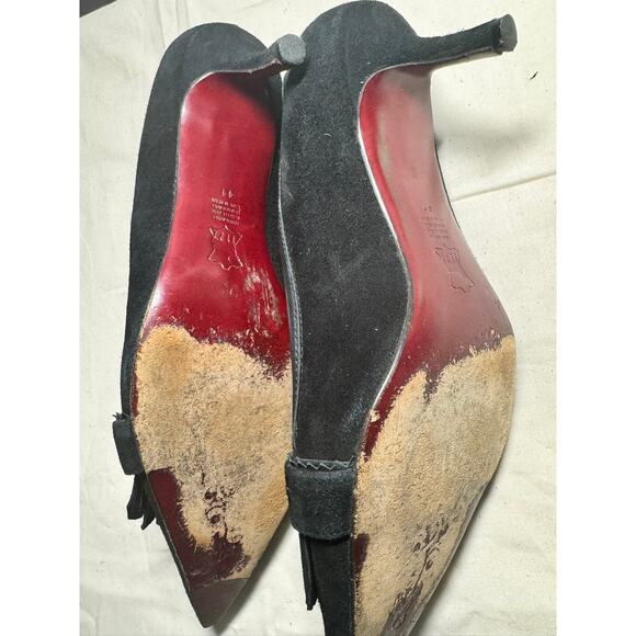 Diane B.  Y2K 2000s High Heels Leather Made in Spain | Size 41 (9.5) - Picture 6 of 7